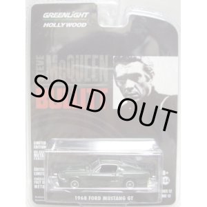 画像: GREENLIGHT HOLLYWOOD SERIES12??? 【"BULLITT" BULLITT'S 1968 FORD MUSTANG GT】 DK.GREEN/RR (カラー・バリエーション？）