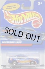 画像: 1998 MEXICO EXCLUSIVE 【MUSTANG 1999】　RACE TEAM BLUE/5SP (#1 / MATTEL WHEELS TAMPO)