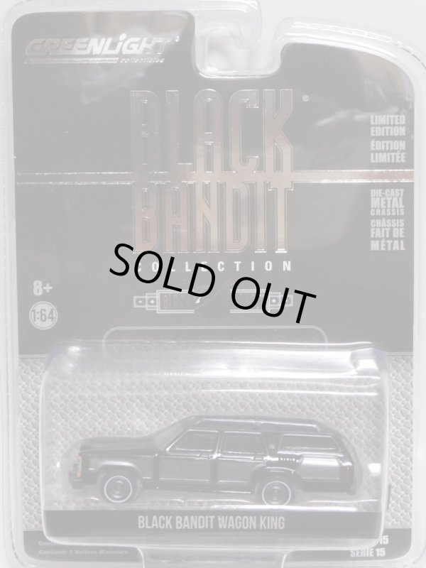 画像1: 2016 GREENLIGHT BLACK BANDIT SERIES15 【BLACK BANDIT WAGON KING】 BLACK/RR