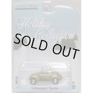 画像: 2016 GREENLIGHT HOBBY EXCLUSIVE HOLIDAY COLLECTION 【VOLKSWAGEN BEETLE】 GOLD/RR