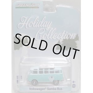 画像: 2016 GREENLIGHT HOBBY EXCLUSIVE HOLIDAY COLLECTION 【VOLKSWAGEN SAMBA BUS】 MINT/RR　（メリークリスマスTAMPO)