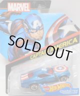 画像: 2017 HW MARVEL 【CAPTAIN AMERICA】　BLUE/RL (2017 CARD)