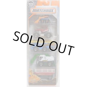 画像: 2016 MATCHBOX 5PACK  【CONSTRUCTION/FIRM】Skidster/Dirtstroyer/Dump Truck/Ground Grabber/Farm Trailer