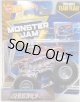 画像: 2017 MONSTER JAM includes TEAM FLAG! 【SHOCKER】 CLAR RED (X-RAY BODY)