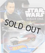 画像: 2017 HW STAR WARS 【CHIRRUT IMWE】 FLAT RED-BROWN/5SP (2017 CARD)