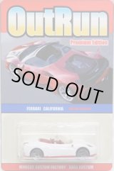 画像: SARA KUSTOM 【"OUT RUN / SPECIAL VERSION" FERRARI CALIFORNIA (カスタム完成品）】 WHITE/PR5（送料サービス適用外） 