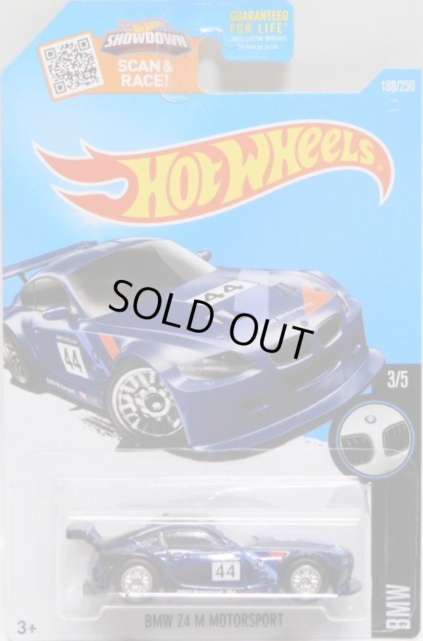 画像1: 2016 SUPER TREASURE HUNTS 【BMW Z4 M MOTORSPORT】 SPEC.DK.BLUE/RR