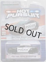 画像: 2017 GREENLIGHT HOT PURSUIT S22 【2014 FORD POLICE INTERCEPTOR】 BLACK/RR (DAYTONA BEACH SHORES) 