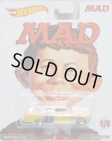 画像: 2017 POP CULTURE - MAD MAGAZINE 【'64 CHEVY NOVA PANEL】 WHITE-YELLOW/RR (MAD)(予約不可）