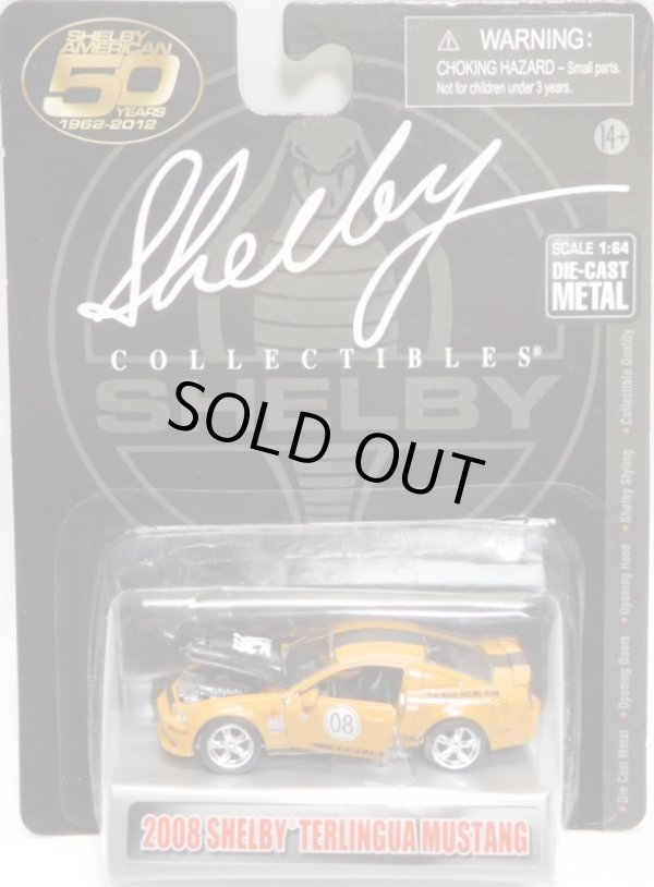 画像1: SHELBY COLLECTIBLES  "50TH ANNVERSARY"【2008 SHELBY TERLINGUA MUSTANG】 ORANGE/RR