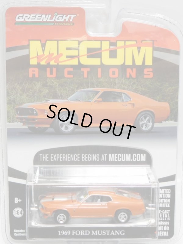 画像1: 2017 GREENLIGHT MECUM AUCTIONS S1 【1969 FORD MUSTANG】 ORANGE/RR