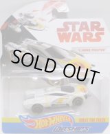 画像: 2018 HW STAR WARS CARSHIPS 【Y-WING FIGHTER】　WHITE/PR5 (2018 WHITE CARD)