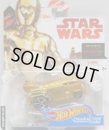 画像: 2018 HW STAR WARS 【C-3PO】　GOLD/O5 (2018 WHITE CARD)