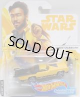 画像: 2018 HW STAR WARS 【"Solo : A Star Wars Story" LANDO CALRISSIAN】　YELLOW/10SP (2018 WHITE CARD)