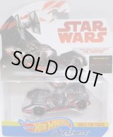 画像: 2018 HW STAR WARS CARSHIPS 【FIRST ORDER SPECIAL FORCE TIE FIGHTER】　GUNMET-RED/PR5 (2018 WHITE CARD)