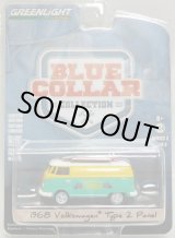 画像: 2018 GREENLIGHT BLUE COLLAR COLLECTION S3 【1968 VOLKSWAGEN TYPE 2 PANEL】 YELLOW-MINT/RR 