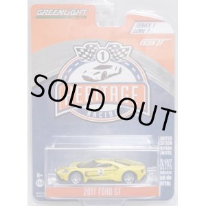 画像: 2018 GREENLIGHT HERITAGE RACING S1【2017 FORD GT】 YELLOW/RR