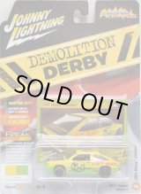 画像: 2017 JOHNNY LIGHTNING - STREET FREAKS S4 【1981 CHEVY CITATION】 YELLOW/RR (DEMOLITION DERBY)