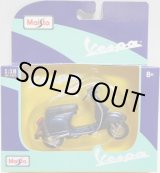 画像: 2018 MAISTO - 1/18 VESPA 【VESPA】 BLUE (VERSION A)