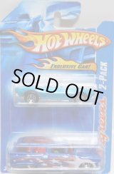 画像: 2007 WALGREENS EXCLUSIVE 2PACK 【1967 CAMARO CONVERTIBLE】　AQUA (with 8 CRATE)/5SP (CHOJIRO GRAPHIC'S)