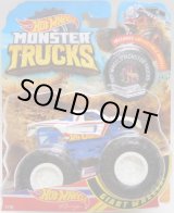 画像: 2018 HW MONSTER TRUCKS! 【HOT WHEELS RACING】 RACE TEAM WHITE (includes COLLECTABLE WHEEL!)