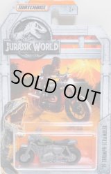 画像: 2018 MATCHBOX "JURASSIC WORLD"  【'15 TRIUMPH SCRAMBLER】  OLIVE-GRAY (予約不可）