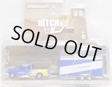 画像: 2018 GREENLIGHT - HITCH & TOW S13 【2016 FORD F-150 AND ENCLOSED CAR TRAILER (MICHELIN TIRES RACING)】 BLUE-YELLOW/RR