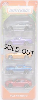 画像: 2019 MATCHBOX 5PACK 【BLUE HIGHWAYS】Mercedes-Benz SLR McLaren/'08 Holden VE Ute SSV/'16 Chevy Camaro Convertible/'70 Plymouth Cuda/Porsche Panamera