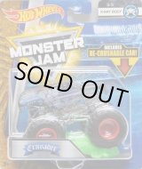 画像: 2018 MONSTER JAM includes RE-CRUSHABLE CAR! 【CRUSADER】 CLEAR BLACK(X-RAY BODY)