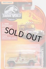 画像: 2019 MATCHBOX "JURASSIC WORLD"  【'93 JEEP WRANGLER #12】TAN(ドロTAMPO)(予約不可）