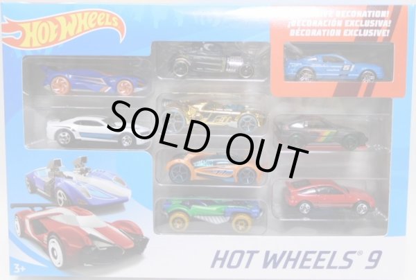 画像1: 2019 HOT WHEELS 9CAR GIFT PACK 【'07 SHELBY GT-500】　BLUE/PR5