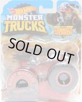 画像: 2019 HW MONSTER TRUCKS! 【HOT WHEELS BONE SHAKER】 FLAT BLACK (includes CONNECT AND CRASH CAR)