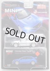 画像: 2019 TSM MODELS - MINI GT 【"MIJO EXCLUSIVE" HONDA CIVIC TYPE R "AEGEAN BLUE MODULO EDITION" (左ハンドル仕様）】 ZAMAC/RR(CHASE) （予約不可）