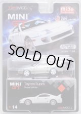 画像: 2019 TSM MODELS - MINI GT 【"MIJO EXCLUSIVE" TOYOTA SUPRA "SUPER WHITE" (左ハンドル仕様）】 ZAMAC/RR(CHASE) （予約不可）