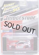 画像: 2019 JOHNNY LIGHTNING "MIJO EXCLUSIVE" 【"BRIDGESTONE" 1990 HONDA CRX】WHITE-RED/RR(予約不可）