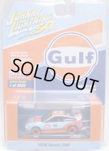 画像: 2019 JOHNNY LIGHTNING "MIJO EXCLUSIVE" 【"GULF" 1990 HONDA CRX】LT.BLUE-ORANGE/RR(予約不可）