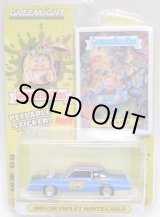 画像: 2020 GREENLIGHT GARBAGE PAIL KIDS S1 【1983 CHEVROLET MONTE CARLO】 BLUE/RR 