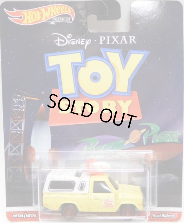 画像1: 2019 RETRO ENTERTAINMENT 【"TOY STORY" PIZZA PLANET TRUCK】FLAT YELLOW/RR(日本未発売）