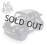 画像: HELLS DEPT 2020 - カツヌマ製作所 【'60s FIAT 500D MODIFICADO (カスタム完成品）】FLAT BLACK(FRONT LINE-4e)/RR （送料サービス適用外）