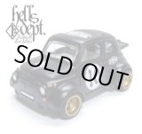 画像: HELLS DEPT 2020 - カツヌマ製作所 【'60s FIAT 500D MODIFICADO (カスタム完成品）】FLAT BLACK(1%)/RR （送料サービス適用外）