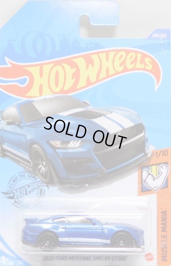 画像1: 【2020 FORD MUSTANG SHELBY GT500】BLUE/10SP (NEW CAST)