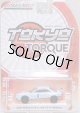 画像: 2020 GREENLIGHT TOKYO TORQUE S8 【2001 NISSAN SKYLINE GT-R (BNR34)】 LT.BLUE/RR (GULF)