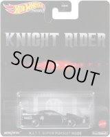 画像: 2021 RETRO ENTERTAINMENT 【K.I.T.T. SUPER PURSUIT MODE (KNIGHT RIDER)】BLACK/RR