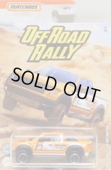 画像: 2020 MATCHBOX WALMART EXCLUSIVE "OFF ROAD RALLY"【2010 FORD F-150 SVT RAPTOR】ORANGE (予約不可）