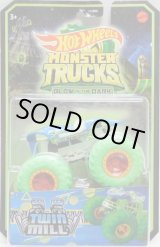 画像: 2021 HW MONSTER TRUCKS! TARGET EXCLUSIVE GLOW IN THE DARK【TWIN MILL】 BLUE (予約不可）