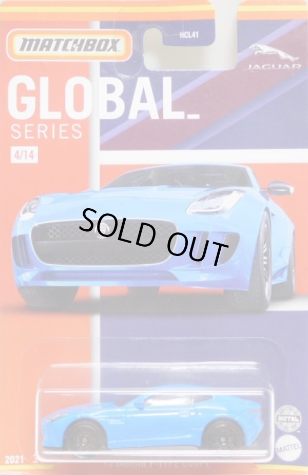 画像1: 2021 MATCHBOX GLOBAL SERIES 【'15 JAGUAR F-TYPE COUPE】BLUE(予約不可）