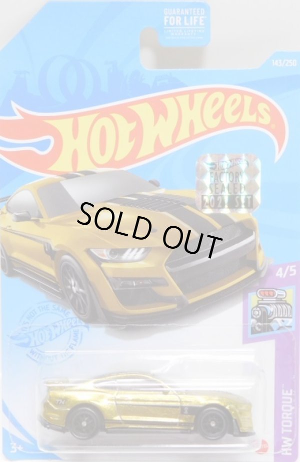 画像1: 2021 SUPER TREASURE HUNTS【2020 FORD MUSTANG SHELBY GT500】SPEC.YELLOW/RR