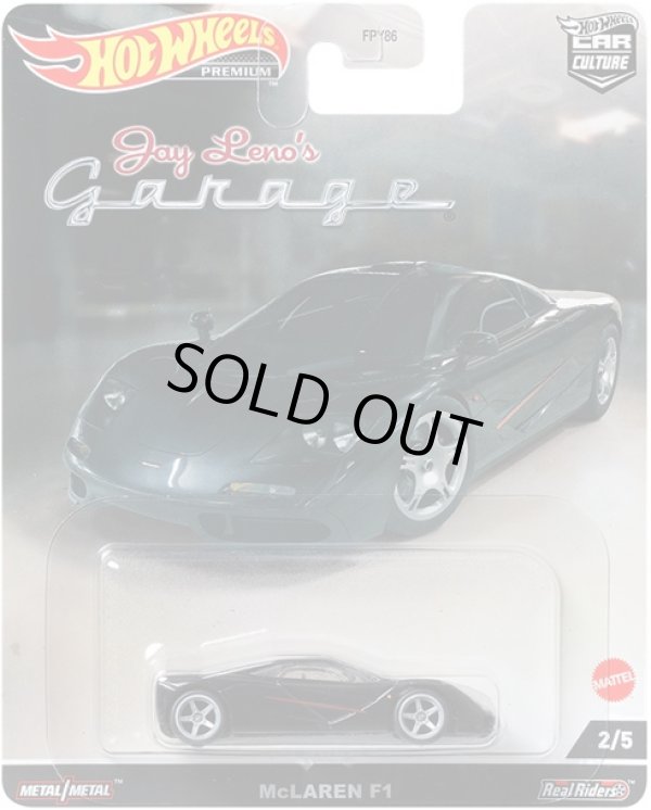 画像1: 2022 HW CAR CULTURE "JAY LENO'S GARAGE" 【McLAREN F1】BLACK/RR