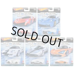 画像: 2023 HW CAR CULTURE【"SPEED MACHINES " 5種セット】LAMBORGHINI VENENO/PORSCHE 911 GT3/FORD GT/PAGANI ZONDA R/McLAREN 720S/