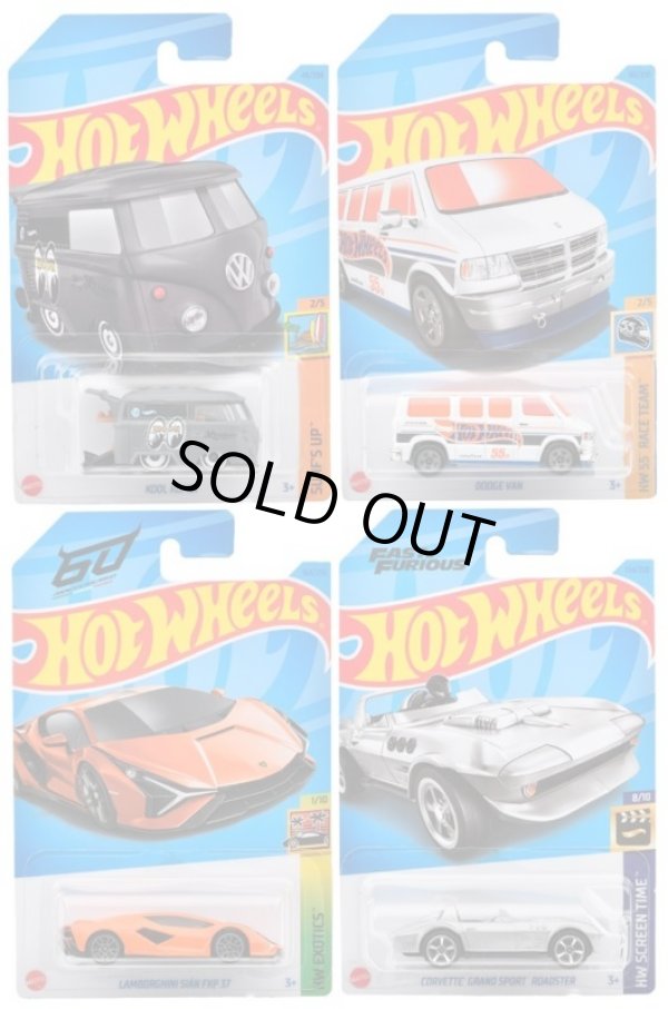 画像1: 【仮予約】PRE-ORDER - 【 HOT WHEELS ベーシック 4種セット(国内流通版/裏面日本語)】(9月初旬入荷予定）